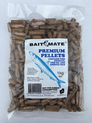 Premium Burley Pellets frozen bait — Earlybird Bait Western Australia